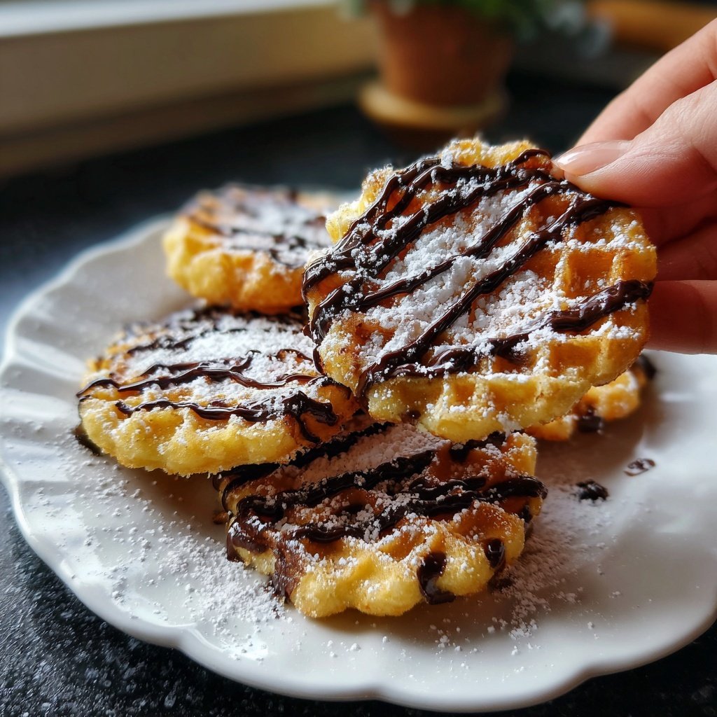 Waffelkekse Rezept - einfach & schnell