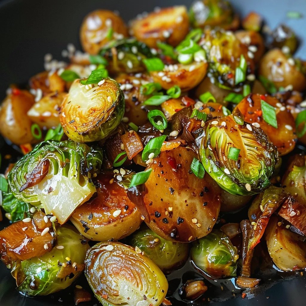 Rosenkohl Kartoffel Pfanne