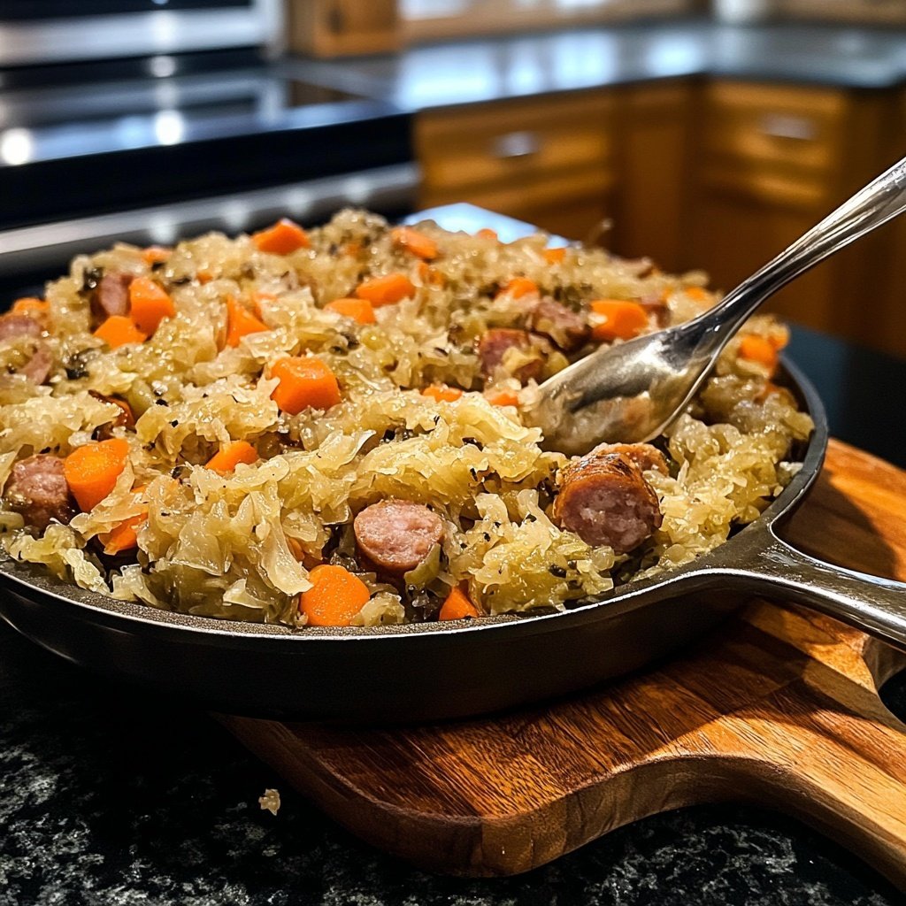 Deftiger Sauerkrauteintopf