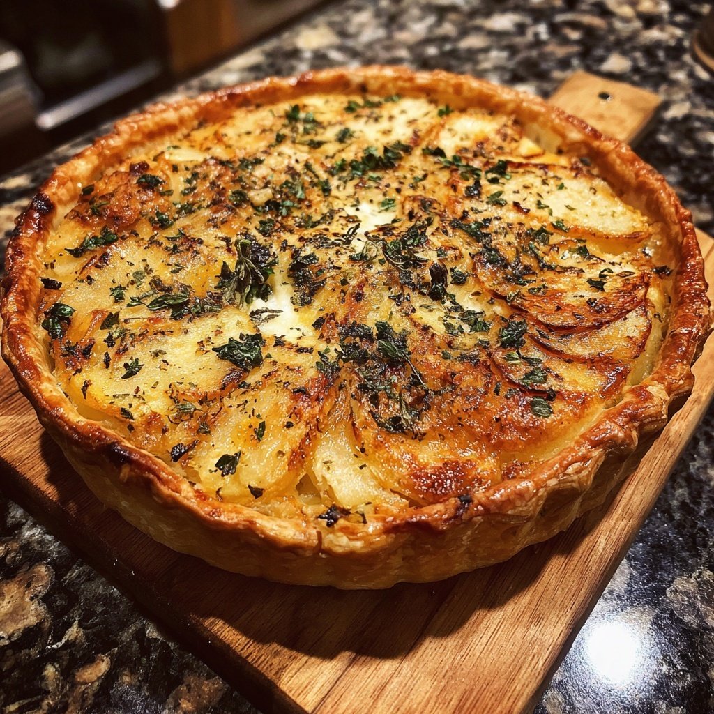 Einfache Kartoffel-Pie Rezept