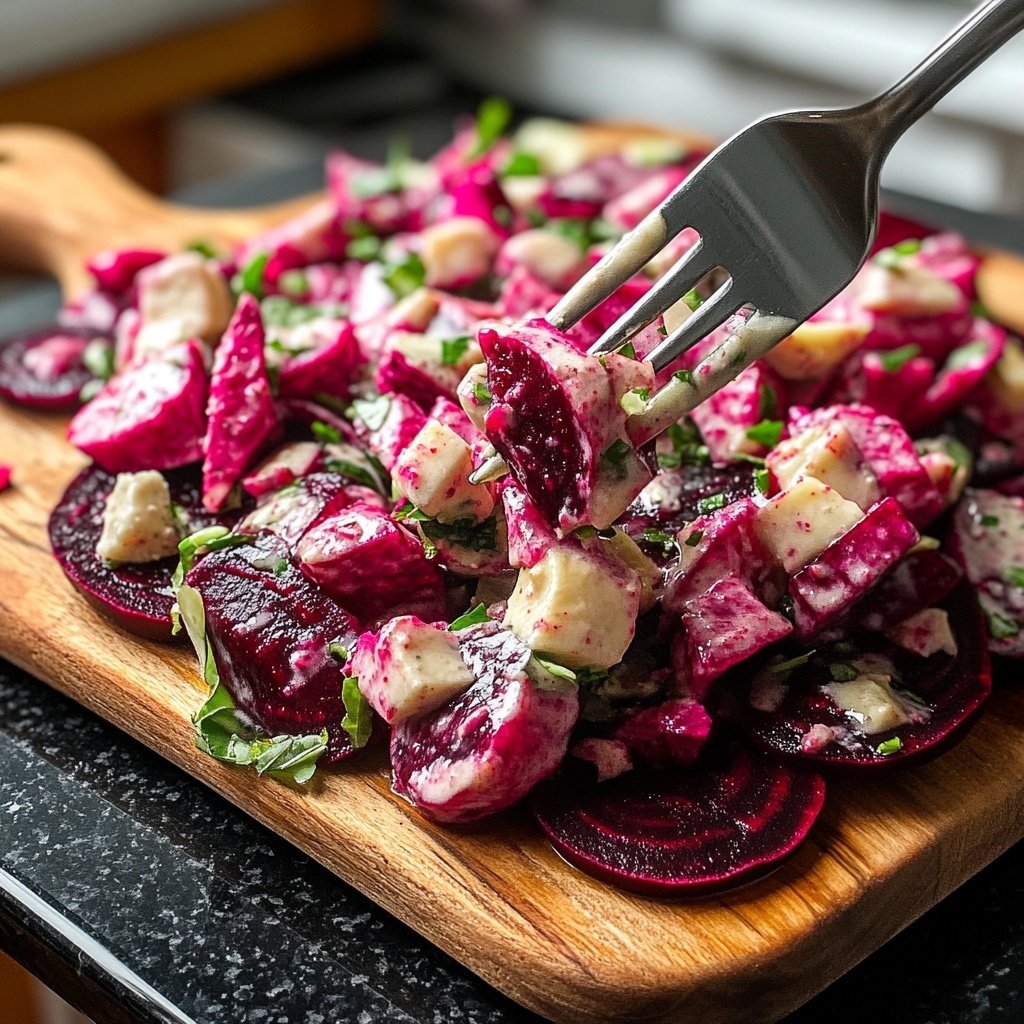 Rote-Bete-Salat mit Meerrettich