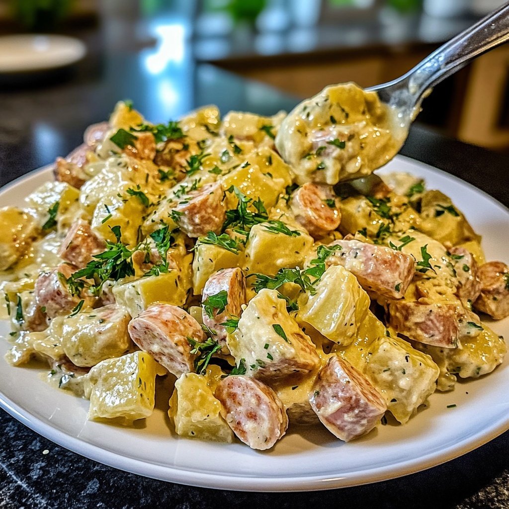 Kartoffelsalat mit Würstchen