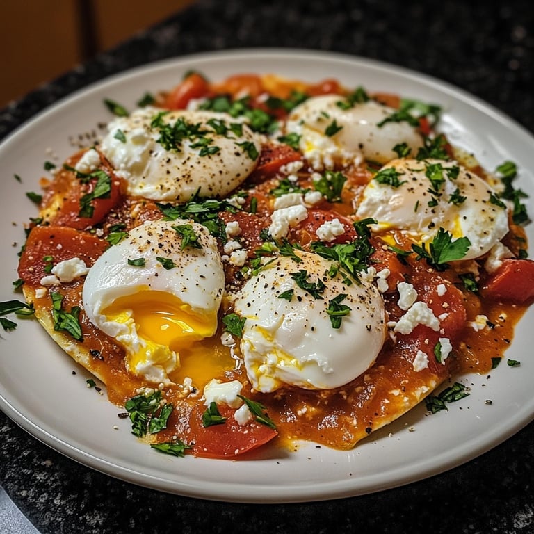Internationale-Küche-Shakshuka mit Feta