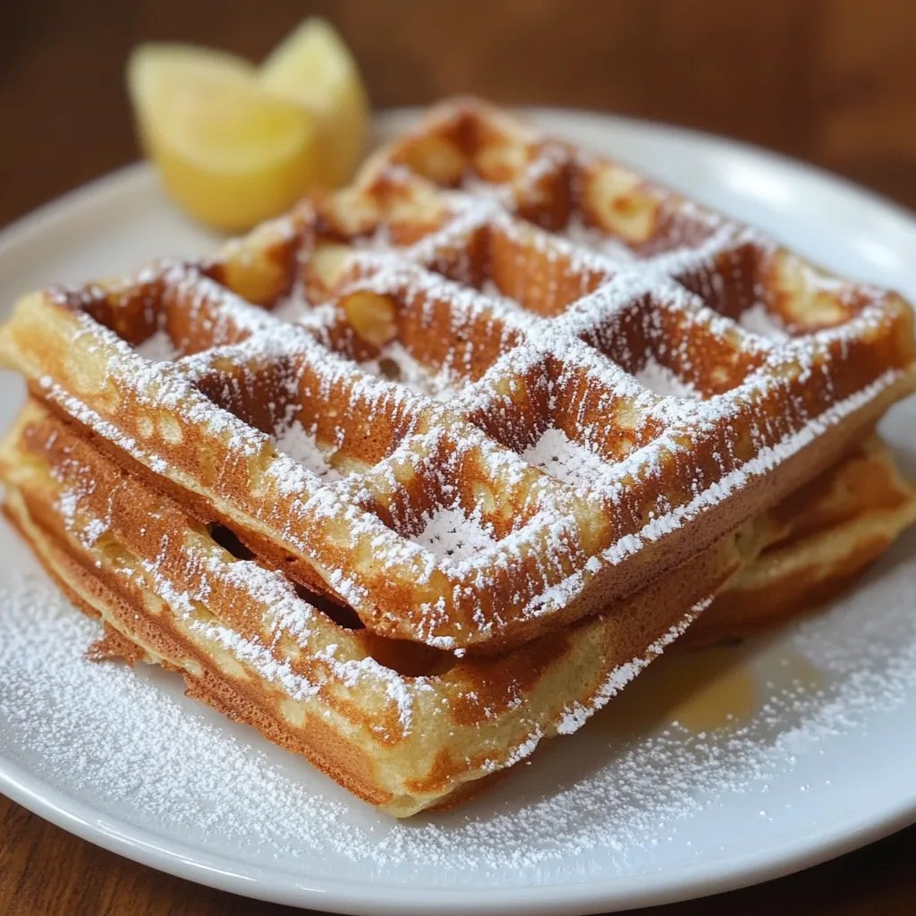 Vegane Waffeln ohne Zucker
