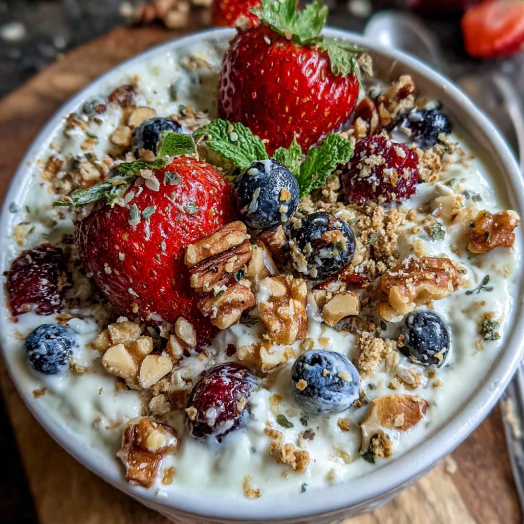 Protein Granola Joghurt Bowl