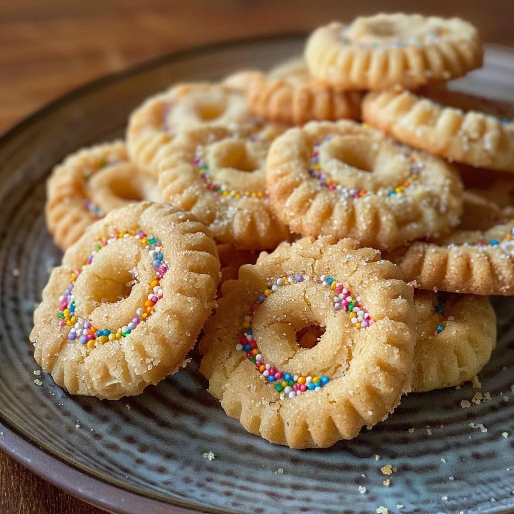 Spritzgebäck mit Marzipan