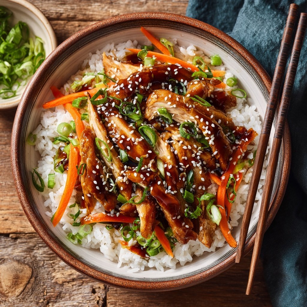 Teriyaki Chicken Rice Bowls