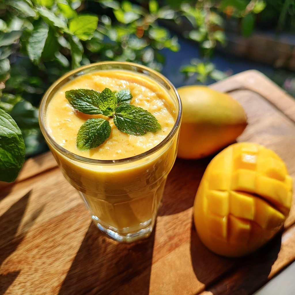 Mango Basilikum Smoothie Mischung