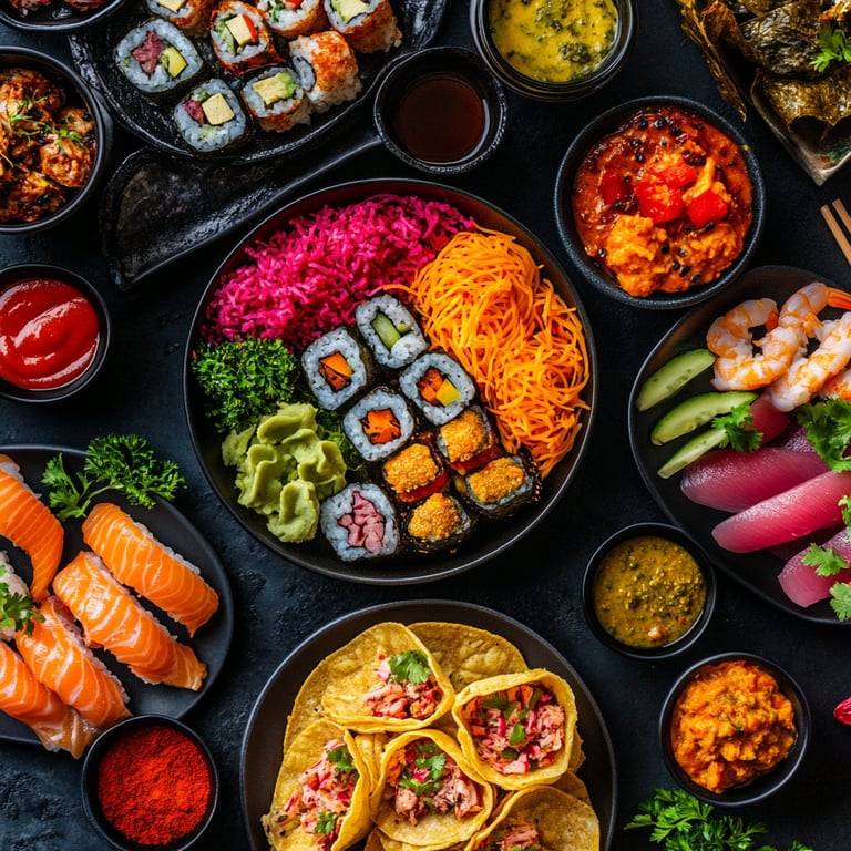 Weltgenuss Fusion Kreative Küche