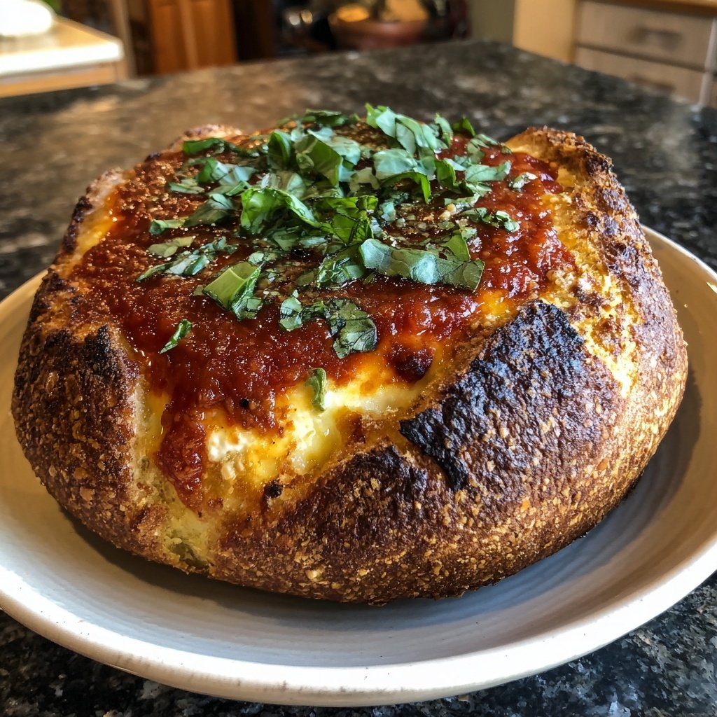 Gebackener Ziegenkäse Marinara